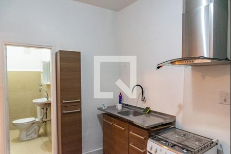 Cozinha de kitnet/studio para alugar com 1 quarto, 80m² em Vila Mariana, São Paulo