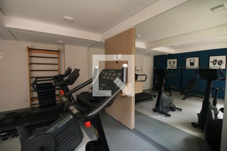 Apartamento para alugar com 28m², 1 quarto e sem vaga Apartamento para alugar com 28m², 1 quarto e sem vagaÁrea comum - Academia