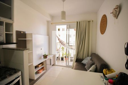 Sala de apartamento para alugar com 1 quarto, 28m² em Jardim Prudência, São Paulo