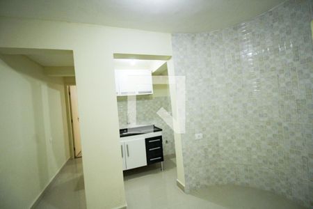 Cozinha de casa para alugar com 1 quarto, 35m² em Jardim Consorcio, São Paulo