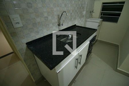 Cozinha/ area de serviço de casa para alugar com 1 quarto, 35m² em Jardim Consorcio, São Paulo