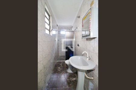 Banheiro da Suíte de casa para alugar com 2 quartos, 90m² em Jardim Santo Alberto, Santo André