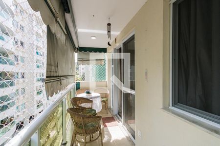Varanda da Sala de apartamento à venda com 3 quartos, 83m² em Freguesia de Jacarepaguá, Rio de Janeiro
