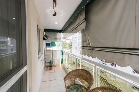 Varanda da Sala de apartamento à venda com 3 quartos, 83m² em Freguesia de Jacarepaguá, Rio de Janeiro