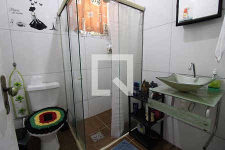 Banheiro Social de casa de condomínio para alugar com 2 quartos, 200m² em Freguesia (jacarepaguá), Rio de Janeiro