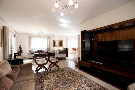 Sala de casa de condomínio para alugar com 4 quartos, 480m² em Bosque do Vianna, Cotia