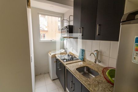 Apartamento à venda com 44m², 1 quarto e sem vagaCozinha e Área de Serviço