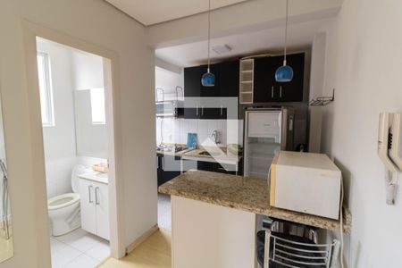 Apartamento à venda com 44m², 1 quarto e sem vagaCozinha e Área de Serviço