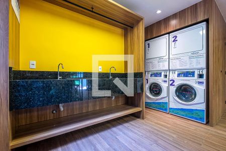 Studio para alugar com 24m², 1 quarto e sem vagaLavanderia