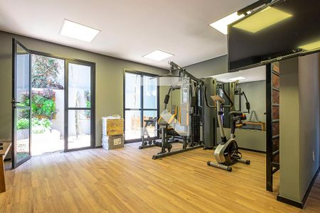 Studio para alugar com 24m², 1 quarto e sem vagaAcademia