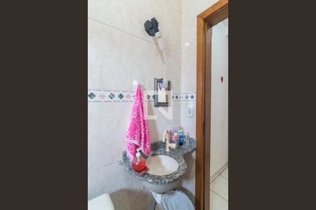 Banheiro da Suite de apartamento à venda com 2 quartos, 67m² em Vila América, Santo André
