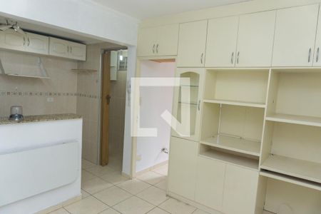 Sala/Cozinha de apartamento para alugar com 1 quarto, 28m² em Bela Vista, São Paulo