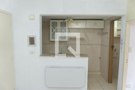 Sala/Cozinha de apartamento para alugar com 1 quarto, 28m² em Bela Vista, São Paulo