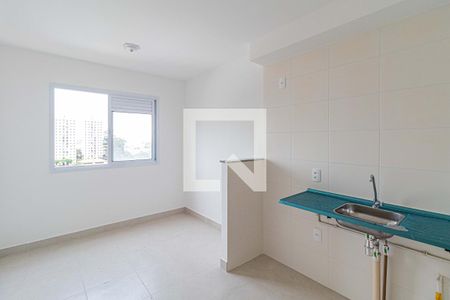 Sala/Cozinha de apartamento à venda com 2 quartos, 32m² em Jardim Celeste, São Paulo
