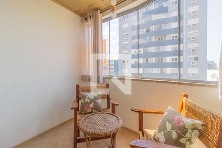 Sala-Varanda de apartamento para alugar com 2 quartos, 62m² em Centro, Canoas