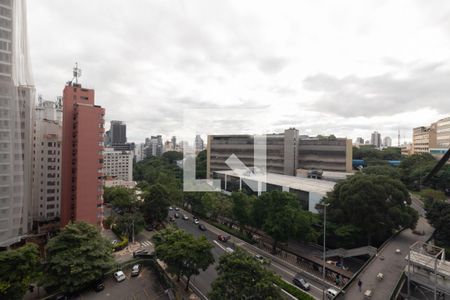 Studio - vista de kitnet/studio para alugar com 1 quarto, 27m² em Cerqueira César, São Paulo