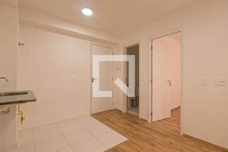 Sala/Cozinha de apartamento à venda com 1 quarto, 27m² em Vila das Bandeiras, Guarulhos