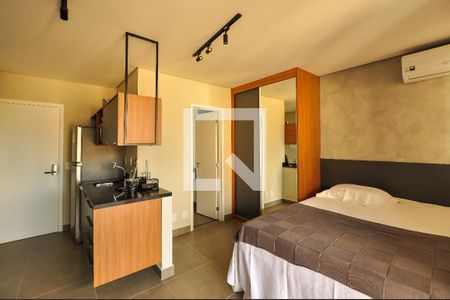 Studio para alugar com 27m², 1 quarto e 1 vaga Studio para alugar com 27m², 1 quarto e 1 vagaStudio