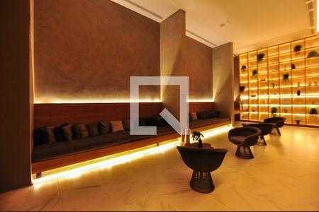 Studio para alugar com 27m², 1 quarto e 1 vaga Studio para alugar com 27m², 1 quarto e 1 vagaHall de entrada