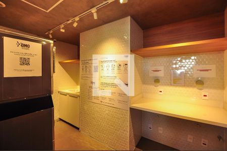 Studio para alugar com 27m², 1 quarto e 1 vaga Studio para alugar com 27m², 1 quarto e 1 vagaÁrea comum - Lavanderia