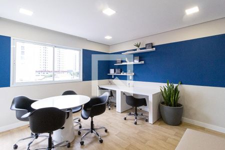 Área comum - Home office de apartamento à venda com 1 quarto, 38m² em Presidente Altino, Osasco