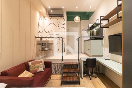 Sala/Quarto de apartamento para alugar com 1 quarto, 25m² em Perdizes, São Paulo