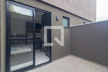 Studio para alugar com 20m², 1 quarto e sem vagaVaranda