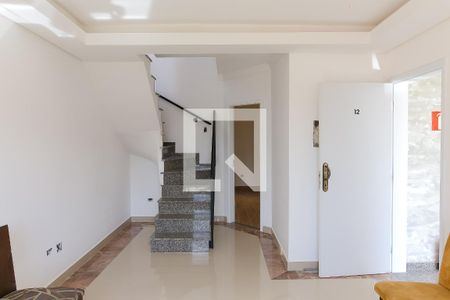 Sala de apartamento para alugar com 1 quarto, 97m² em Campestre, Santo André