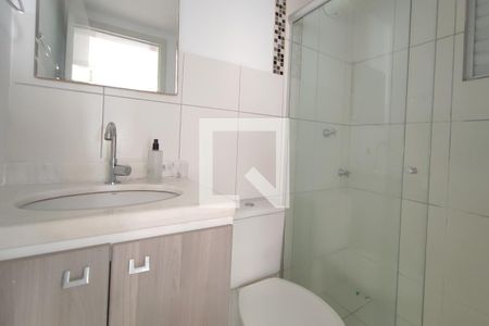 Banheiro Social de apartamento para alugar com 2 quartos, 52m² em Jardim Nova Europa, Campinas