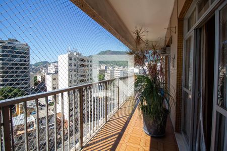 Varanda da Sala de apartamento para alugar com 3 quartos, 110m² em Maracanã, Rio de Janeiro