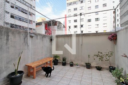 Varanda de kitnet/studio à venda com 1 quarto, 62m² em República, São Paulo
