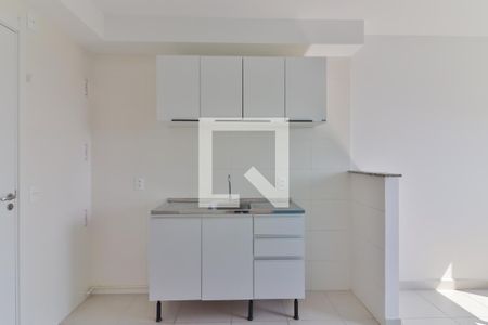 Sala / Cozinha / Lavanderia de apartamento à venda com 2 quartos, 32m² em Jardim Celeste, São Paulo
