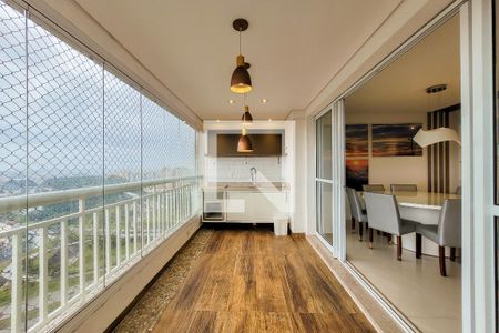 Varanda de apartamento à venda com 2 quartos, 107m² em Vila Lusitania, São Bernardo do Campo