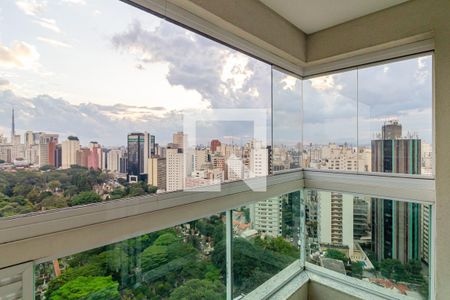 Varanda da Sala de apartamento para alugar com 2 quartos, 72m² em Consolação, São Paulo