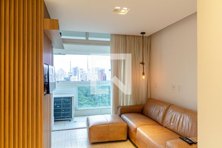 Sala de apartamento para alugar com 2 quartos, 72m² em Consolação, São Paulo