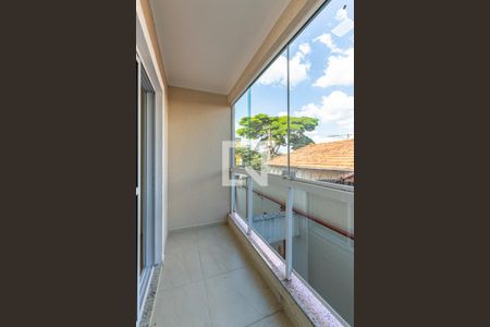 Varanda da Sala de casa de condomínio para alugar com 3 quartos, 125m² em Vila Pires, Santo André
