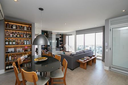 Sala de apartamento à venda com 1 quarto, 72m² em Vila Cruzeiro, São Paulo