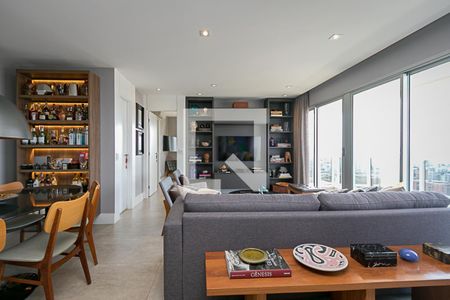 Sala de apartamento à venda com 1 quarto, 72m² em Vila Cruzeiro, São Paulo