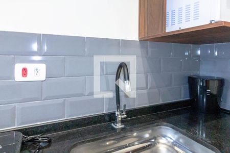 Cozinha de apartamento para alugar com 1 quarto, 25m² em Vila Olímpia, São Paulo