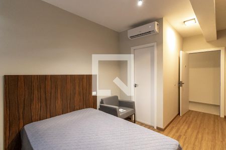 Sala, Quarto e Cozinha de kitnet/studio para alugar com 1 quarto, 18m² em Vila Olímpia, São Paulo