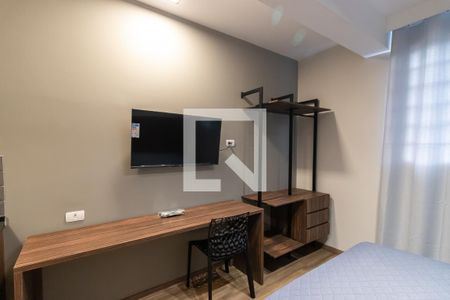 Sala, Quarto e Cozinha de kitnet/studio para alugar com 1 quarto, 18m² em Vila Olímpia, São Paulo