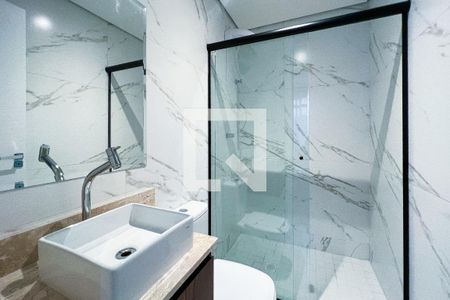 Studio para alugar com 18m², 1 quarto e sem vaga Studio para alugar com 18m², 1 quarto e sem vagaBanheiro