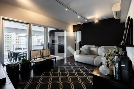 Sala de apartamento para alugar com 3 quartos, 121m² em Pinheiros, São Paulo