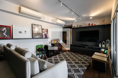 Sala de apartamento para alugar com 3 quartos, 121m² em Pinheiros, São Paulo