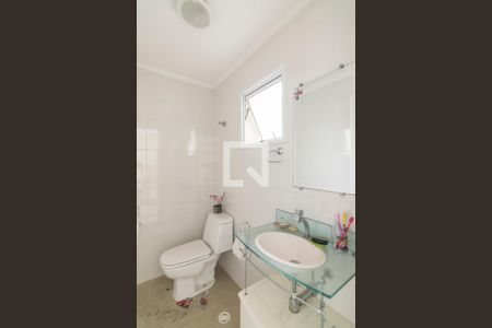 Lavabo de casa de condomínio à venda com 3 quartos, 150m² em Vila Eldízia, Santo André