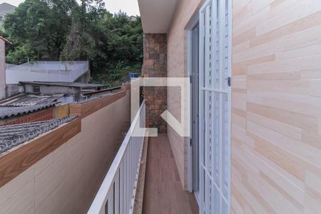Sacada do Quarto 1 de casa para alugar com 2 quartos, 70m² em Vila Oratório, São Paulo