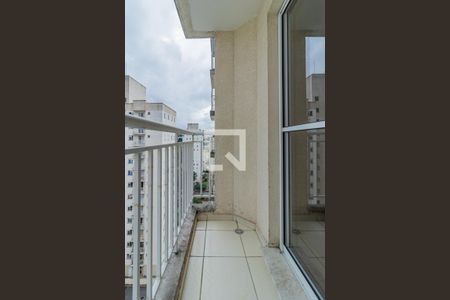Varanda da Sala de apartamento para alugar com 2 quartos, 52m² em Jardim Maria Duarte, São Paulo