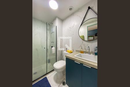 Studio à venda com 37m², 1 quarto e sem vaga Studio à venda com 37m², 1 quarto e sem vagaBanheiro