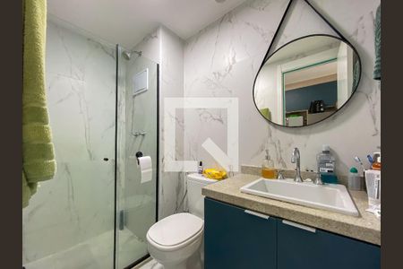 Studio à venda com 37m², 1 quarto e sem vaga Studio à venda com 37m², 1 quarto e sem vagaBanheiro