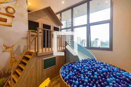 Studio à venda com 37m², 1 quarto e sem vaga Studio à venda com 37m², 1 quarto e sem vagaBrinquedoteca